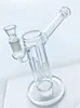 Rensa och rena otroligt funktionella glashoppningar 7 "Tall Varattle Jar with Diffusion Pump Glass Ball 19mm Montering GB446 Vattenrörskallarnake
