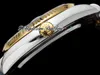 DIWF 36mm 126233 SA3235 Orologio automatico da uomo in oro giallo bicolore con lunetta scanalata Quadrante con diamanti MOP Acciaio 904L Bracciale Jubileesteel Orologi Super Edition Puretime D4