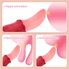 Krachtige Tong Likken Rose Vibrator Vrouwelijke 10 Modes G Spot Clitoris Stimulator Tepel Stimulator Mini Clit Sexy Speelgoed Voor vrouwen