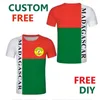 MADAGASCAR t-shirt bricolage gratuit sur mesure nom numéro mdg t-shirt drapeau de la nation mg malgache français pays imprimer p o vêtements 220616gx