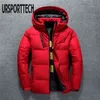 High Quality White Duck Thick Down Jacket Men Coat Snow Parkas Male Warm Brand Clothing Winter Down Jacket Outerwear 210913