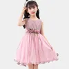 Robe Pour Filles Sans Manches Filles Princesse Robe Enfants Robe D'été Enfants Adolescentes Vêtements 6 8 10 12 13 14 Année G220428