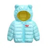 Autumn Winter Baby Boys Girls Keep Warm Coat Children Bright Silver Down Jacket Ytterkläder Kids Snowsuit J220718