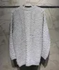 Europe Knit Sweater Autumn Winter Women High quality Long Sleeves Fashion Pearl Pullover