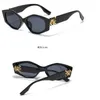 أسود شخصية القط العين النظارات للنساء أزياء العلامة التجارية نظارات UV400 الرجال الترفيه قناع نظارات بالجملة
