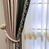 Cortinas cortinas de luxo de luxo francês El Sênior Elas