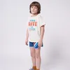 Enkelibb BC Kids Summer短袖Tシャツスーパーファッション限定版デザインボーイガール幼児ブランドトップコットンメイドTシャツ220426