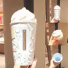 New Starbucks Water Cup Leap Snow Mountain Glass Mug Bollitore per sci invernale Bollitore per thermos in acciaio inossidabile