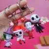 Mouse Design Car Halloween Keychain Flower Bag Pendant Charm Jewelry Keyring Holder For Women Men Gift Fashion 3D Ghost Key Rings Accessories