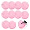 False Eyelashes Extension Glue Holder Fake Eye Lashes Pallet Pads Plastic Gasket For Eyelash Extensions Flower ShapeFalseFalse