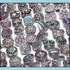 Charm Bracelets Snap Button 12Mm Jewelry Mix Buttons Fit Bracelet Bangles Necklaces Wholesale Bk Drop Del Baby Dhrwu