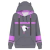 Felpe con cappuccio da uomo Felpe da uomo Vtuber Hololive Nekomata Okayu Felpa con cappuccio Cosplay Felpa con cappuccio Pullover Giacca streetwear casual