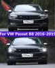 VW Passat B8 için Araba Stil Kafa Lambası 16-19 Farlar Sis Işıkları Gündüz Koşu Işıkları Drl Bi Xenon Ampul Aksesuar