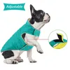 Vestuário para cães roupas de estimação de roupas de estimação de animais de estimação de ambos os lados usam jaqueta de cachorro à prova d'água reflexiva, colete de colete com colete de colete