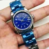 Rolesx uxury relógio data gmt luxury masculino relógio mecânico automático de gongbai padrão dental tabela rz1570 swiss es brand wristwatch