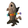 Costume de poupée de mascotte 1137 Costumes de mascotte de poisson Jouet fait à la main Animal en peluche pour adultes
