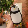 Super cute Water Bottles penguin mug female portable small student children stainless steel cup creative personality gift cups GCE13885