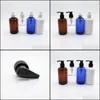 Storage Bottles Jars Home Organization Housekee Garden Empty Hair Blue White Clear 150Pcs 250Ml Amber Pet Plastic Shampoo Bottle With Pump