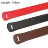 Belts Women Belt Waistband Shirt Dress Fashion Decorations Party Solid Color Leisure Knotted Black Pu Leather AccessoriesBelts