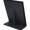 Schwarz/Grau -Samt -Display -Hülle Schmuckring Displays Stand Board Halter Aufbewahrungsbox -Platten Organizer 20*10*23 cm 220510