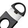Sublimation Stainless Steel Cigar Cutter Pocket Zigarren Double Blades Smoking Cutting Accessories Tool Cigar Scissors Gift