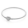 Pandoras pulseira designer feminino qualidade original charme pulseiras novo popular high-end prata para sempre amor charme para jóias femininas