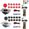 Contrôleurs de jeu Joysticks RAC-D200 bricolage Arcade Joystick 2Pin 2 joueurs Kits boutons USB encodeur câbles Phil22