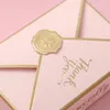 Emballage créatif simple forme de lope cadeau de mariage boîte à bonbons faveurs fête d'anniversaire noël Jelwery décoration 220705