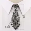 Moda osobowość kryształowe krawaty modne generał koreańska impreza wina ceremonia ślubna metalowa krawat akcesoria