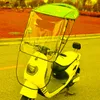Motosiklet Giyim Elektrikli Kanopi Aracı Genel Scooter Motor Şemsiyesi Yağmur Geçirmez Güneşlik Kapak Yapımcılığı