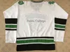 Nik1 North Dakota Fighting Sioux University White Hockey Jersey Men's Embroidery Stitched Customize any number and name Jerseys