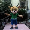 Halloween Cute Deer Mascot Costume Cartoon Anime theme character Adults Size Christmas Carnival Birthday Party Outdoor Outfit