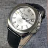 Нарученные часы сапфировое стекло NH36A Автоматические механические мужские мужские часы 40 мм квадратная неделя