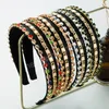 Alloy Geometric Diamond Chain Headband Fashion Hair Accessories Women's Trendy Temperament Hairband Girl Hair Band