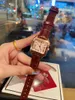 2022 célèbre classique concepteur hommes montre en acier inoxydable anneau femmes hommes Quartz horloge romain carré cadran hommes cadeau montre-bracelet