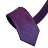 Bow Ties عالية الجودة أرجوانية أرجوانية ربطة عنق أزياء الأعمال الرسمية للأعمال التجارية العلامة