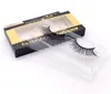 1 par/set d Styles Multi-Layer Cross Messy False Eyelashes Fluffy Faux Mink Eye Lash Extension