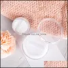 20G/50G Empty Travel Powder Case Clear Plastic Cosmetic Jar Make-Up Loose Box Container Holder With Sifter Lids And Drop Delivery 2021 Packi