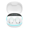 Fone de ouvido Bluetooth 5.2 tws fones de ouvido de fones de ouvido para telefone celular iPhone 14 Pro Max In-ear Phones Digital Display Ring Light Sports Earbuds