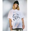 Hip Hop T Shirt Men Streetwear Print Xray Bear Tshirt krótkie rękaw duże harajuku tshirt bawełniane letnie topy Czarne 220521