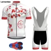 2022 Cherry Blossoms Odzież na rowerze Mężczyźni Kobiety Koszula Rowerowa MTB Rower Dress Cycl Cyclist Outfit