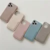 Lychee Grain Leather Phone Case for iPhone 13 12 11 Pro Max 7 8 SE2 SE3 Durable Card Slot Solid Color Wallet Clutch Protective Shell Shockproof