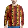 Мужские свитера модные мужские толстовины Полинезийские племенные