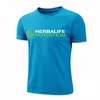 Herren-T-Shirts für Herren, zum Laufen, Herbalife Nutrition, schnell trocknend, atmungsaktiv, für Sport, Fitness, Fitnessstudio, Trikot, Sportbekleidung für Herren