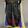 NIK1 최고의 품질 인쇄 어린이 농구 청소년 반바지 대학 포켓 바지 흰색 검은 옐로우 레드 블루 스포츠 짧은 S-XL