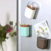 Kürdan Tutucular Depolama Kılıfı Taşınabilir Teelicks Dispenser Manyetik Kür Kıkavukları Kutu Abs Plastik Buzdolabı Mıknatıs
