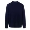 2022 Новые мужчины Осень/Зимняя половина Туртленка Сплошной свитер модный свитер Круглый шейный нижний свитер M-3XL L220801