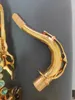 Renforcement à double nervure amélioré 875EX drop B ton saxophone ténor professionnel bouton abalone sensation la plus confortable sax ténor