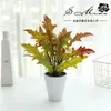 Decorative Flowers & Wreaths Simulation Flower Plant Bonsai Jue Ye Green Potted Artificial Creative Office Decoration BonsaiDecorative