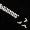 17 mm 20 mm en acier inoxydable Bande de surveillance Bracelet Men Accessoires pour la sangle perpétuelle Rolex Oyster 220527